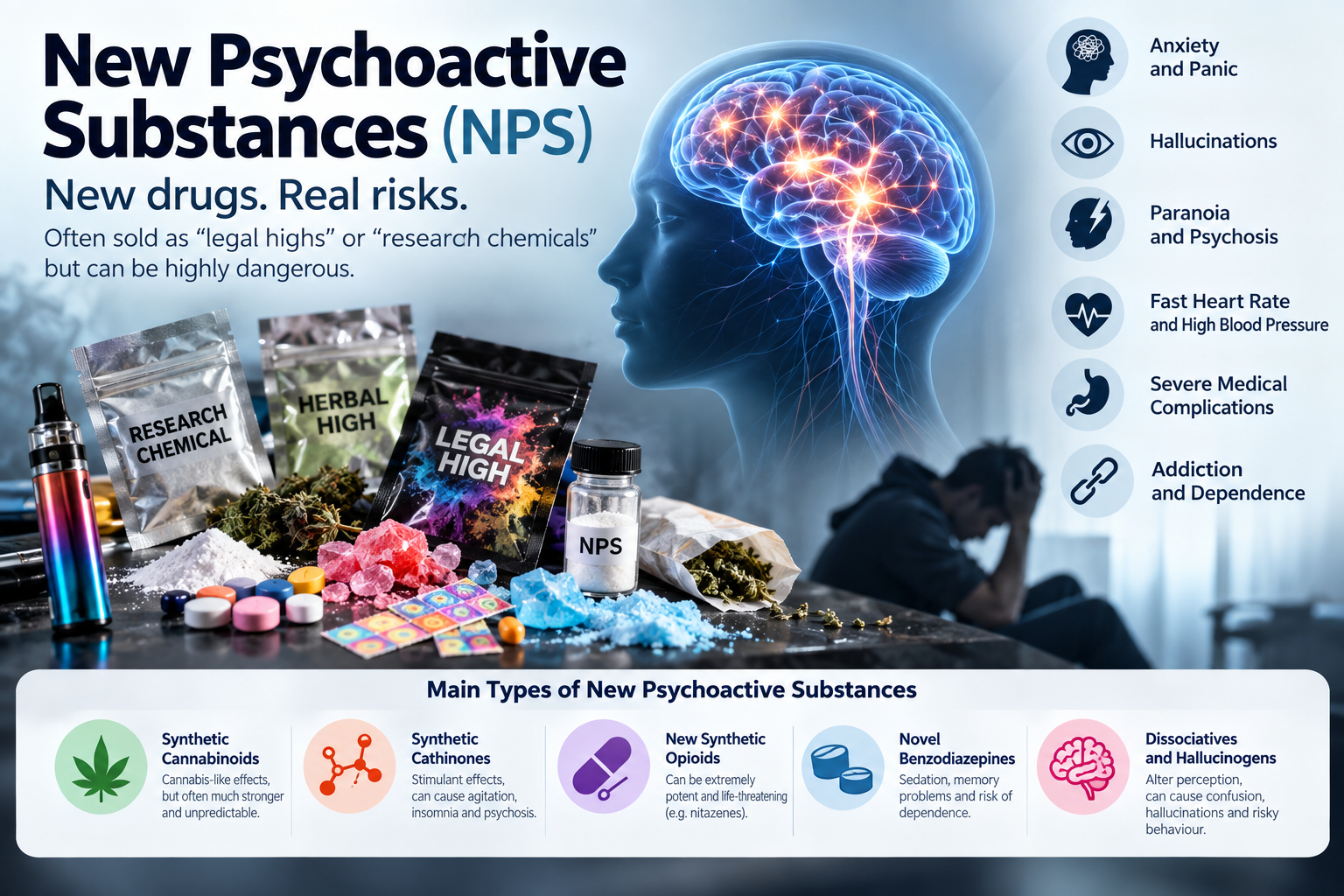 New Psychoactive Substances (NPS): Types, Risks, Effects & Treatment